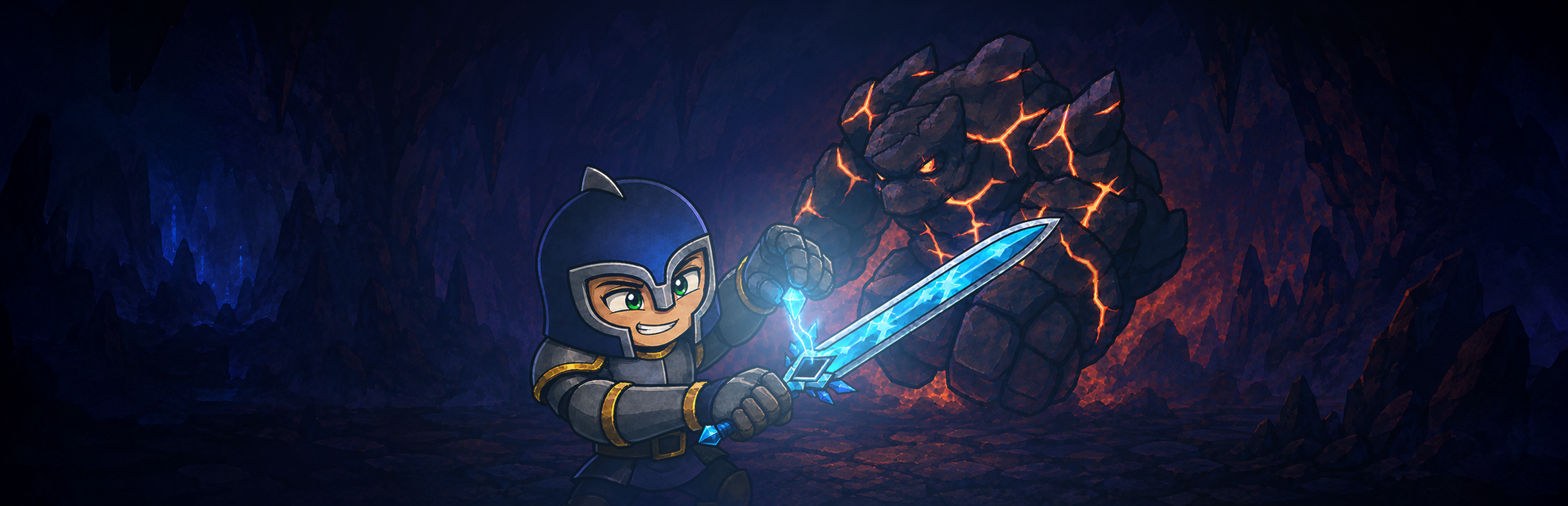Wide hero art